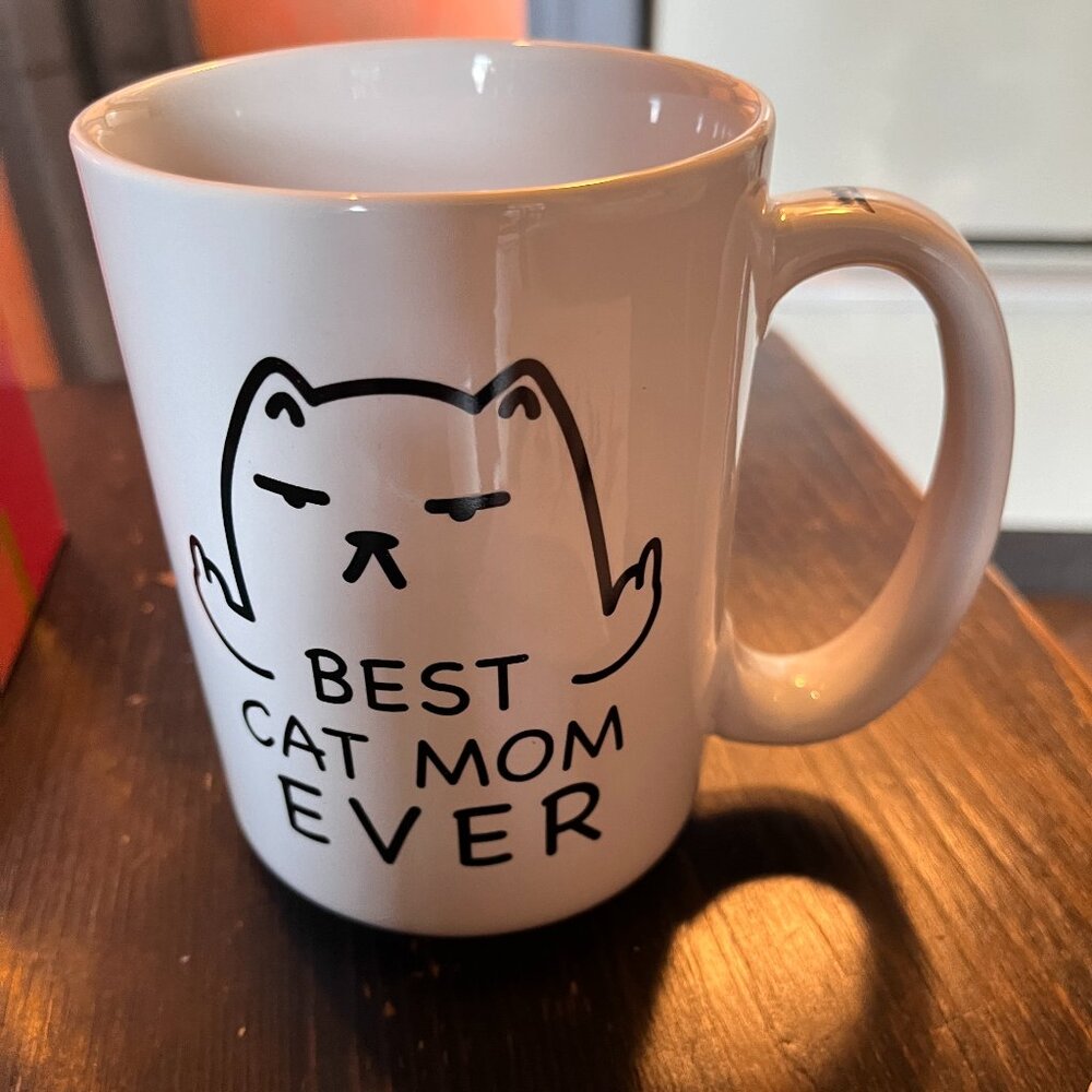 immaculife cat mom coffee mug - NEW IN BOX - Picture 1 of 5